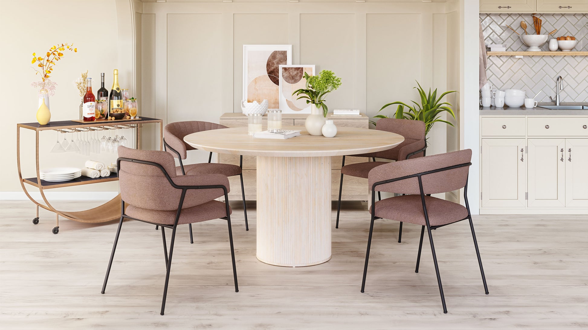 Izola Dining Table - Elite Maison