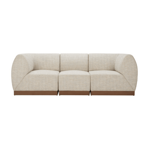 Christy Armless Chair Beige