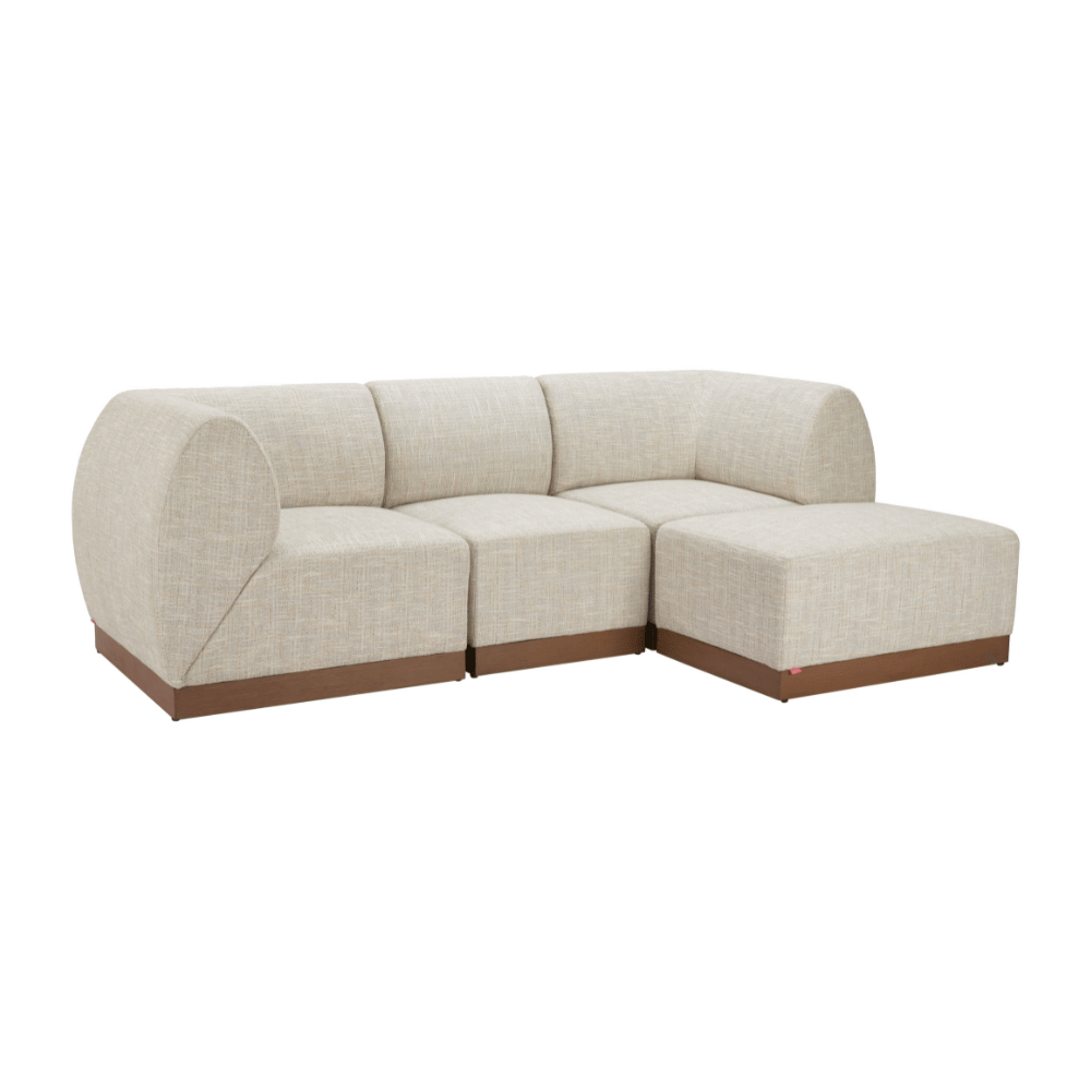 Christy Armless Chair Beige