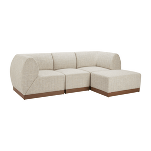 Christy Armless Chair Beige