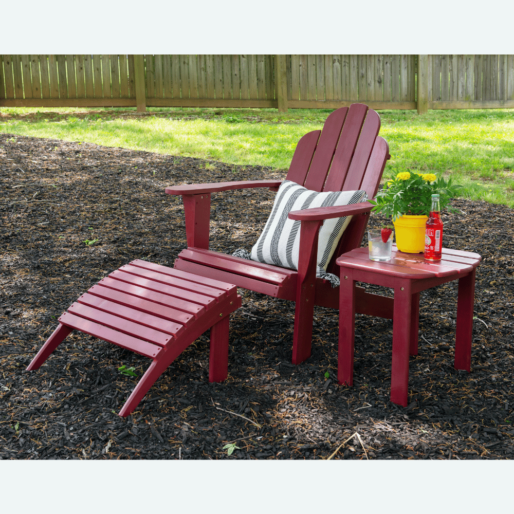 Adirondack Red Chair