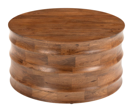 Antium Coffee Table Walnut - Elite Maison