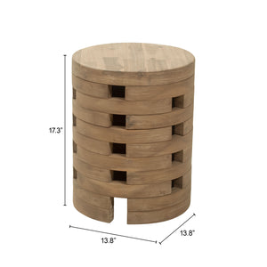 Mado Side Table Natural - Elite Maison