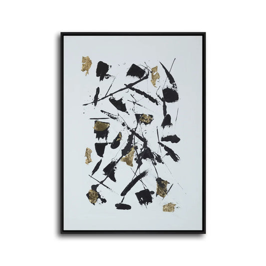 Memory Hand-Painted Abstract Wall Art | 20x28 Gallery Wrap