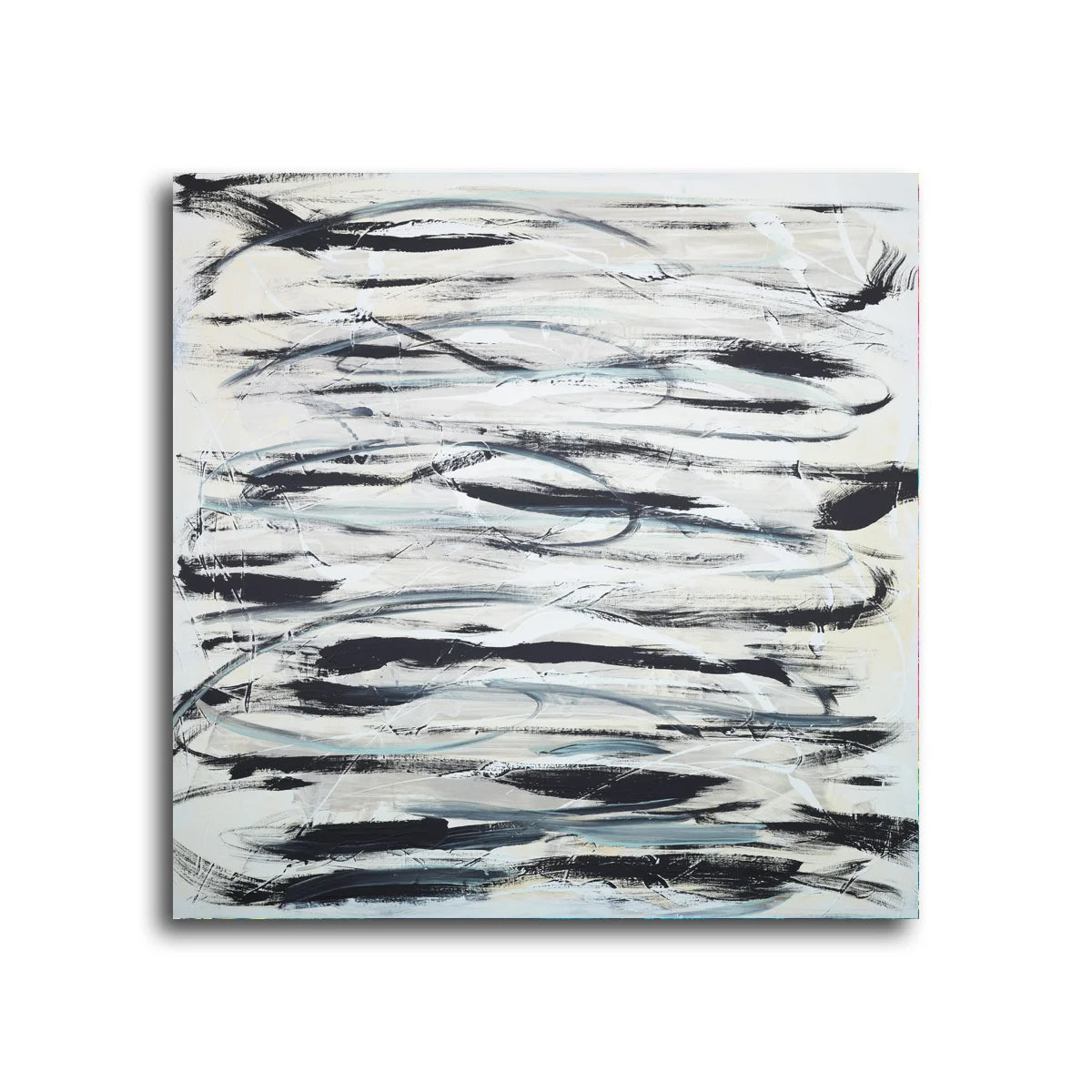Revolve Hand-Painted Wall Art | 40x40 Gallery Wrap