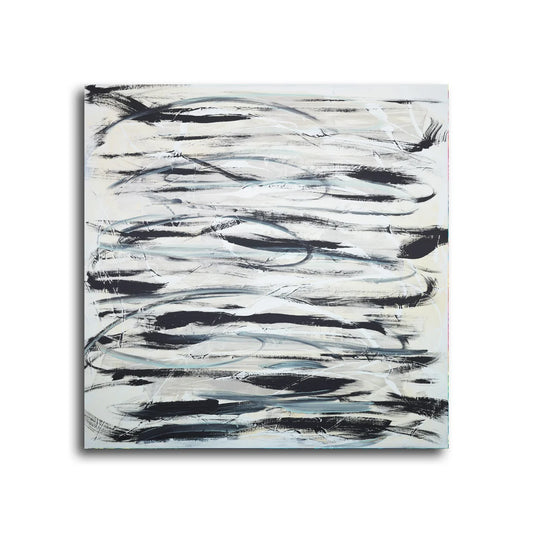 Revolve Hand-Painted Wall Art | 40x40 Gallery Wrap | Elite Maison