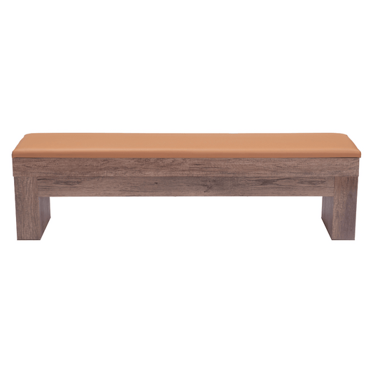 Bonker Storage Bench Brown - Elite Maison