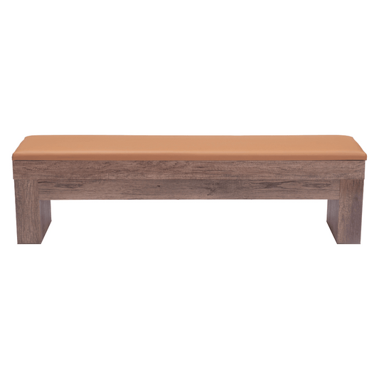 Bonker Storage Bench Brown - Elite Maison