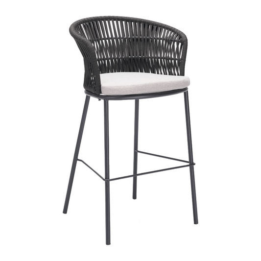 Freycinet Barstool Black - Elite Maison