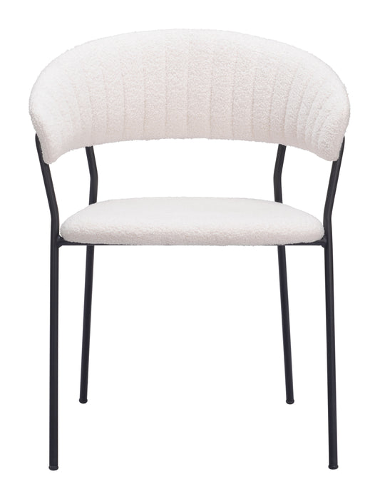 Josephine Dining Chair Cream - Set of 2 - Elite Maison