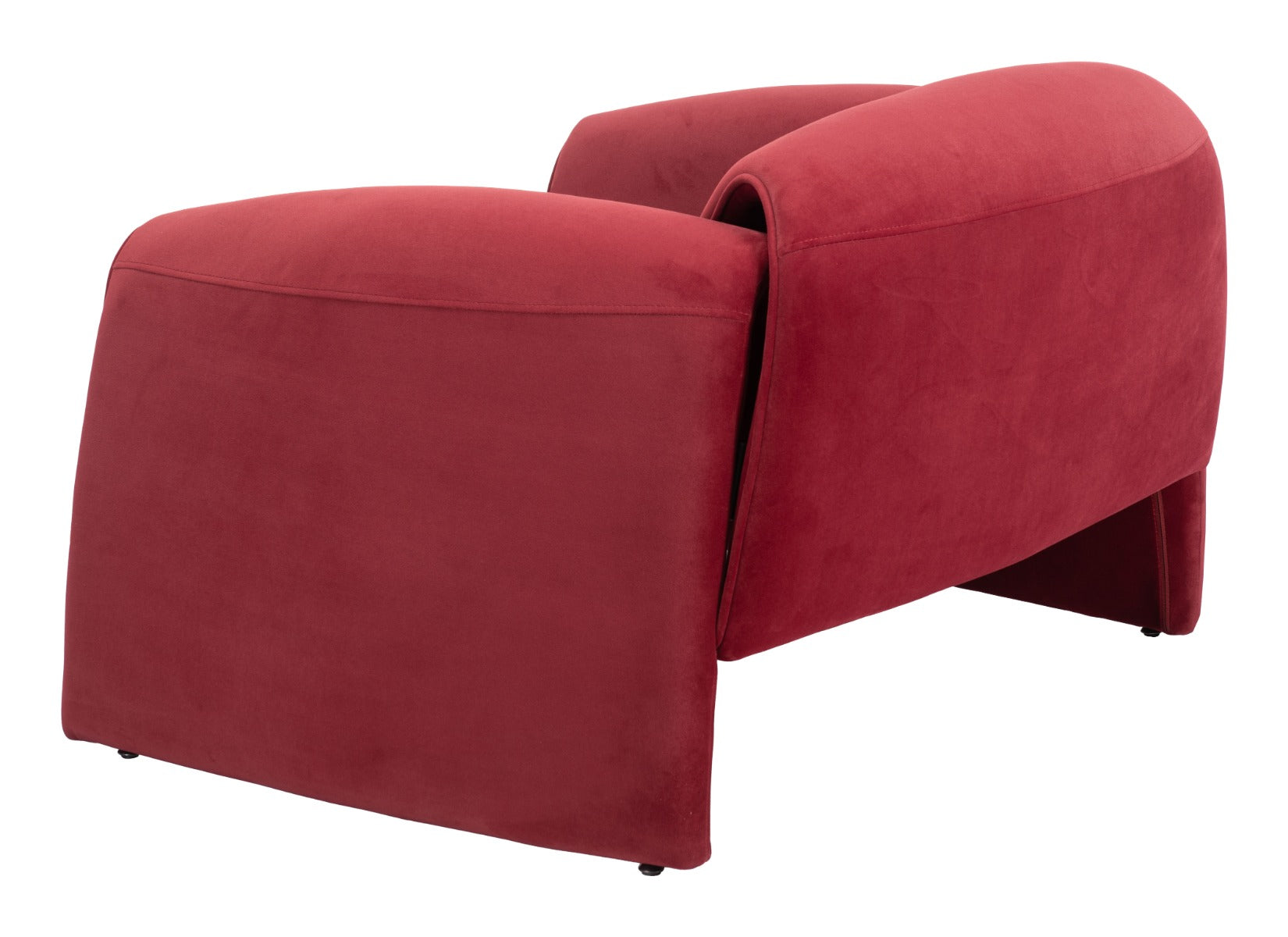 Horten Accent Chair Red - Elite Maison