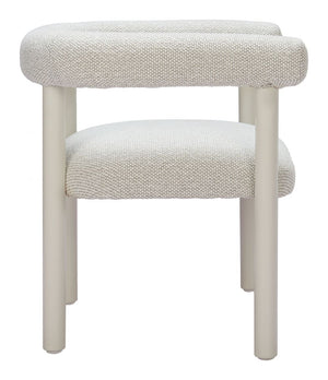 Sunbath Dining Chair (Set of 2) White - Elite Maison