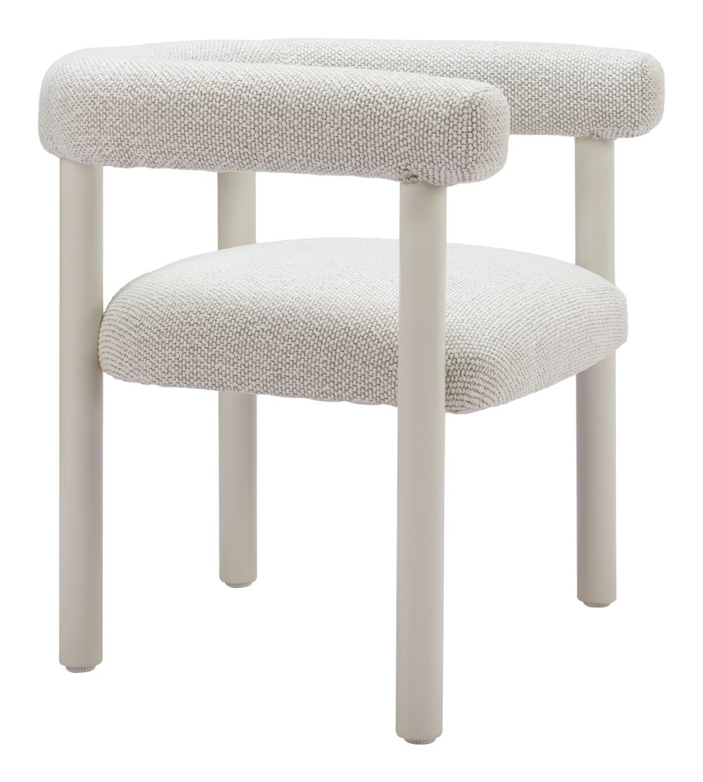 Sunbath Dining Chair (Set of 2) White - Elite Maison