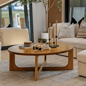 Florence Round Coffee Table - Elite Maison