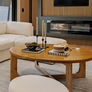 Florence Round Coffee Table - Elite Maison
