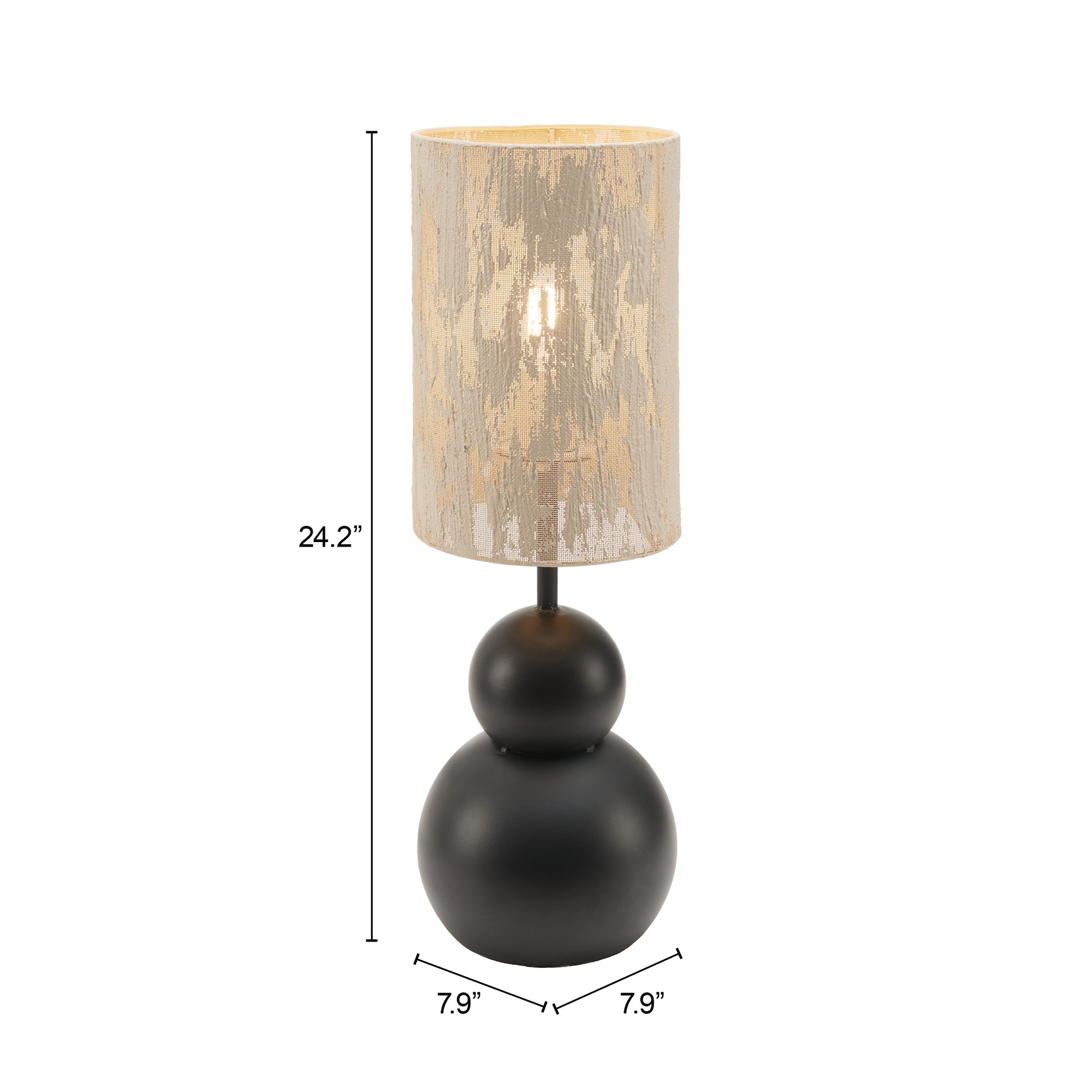 Pupen Table Lamp Beige - Elite Maison