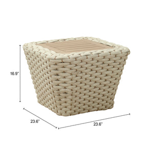 Antul Coffee Table White & Natural