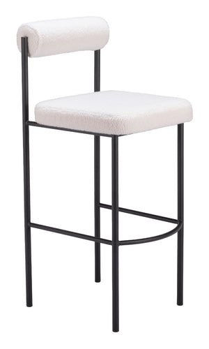 Livorno Barstool Ivory - Set of 2 - Elite Maison