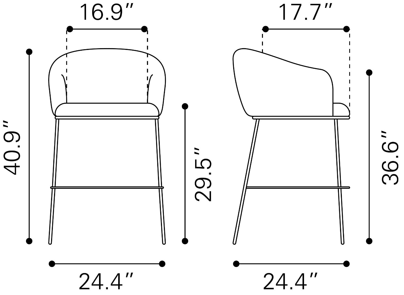 Essen Barstool - Elite Maison