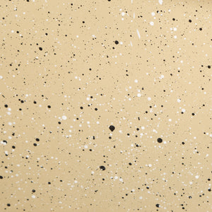 Osam Side Table Gold & Beige - Elite Maison