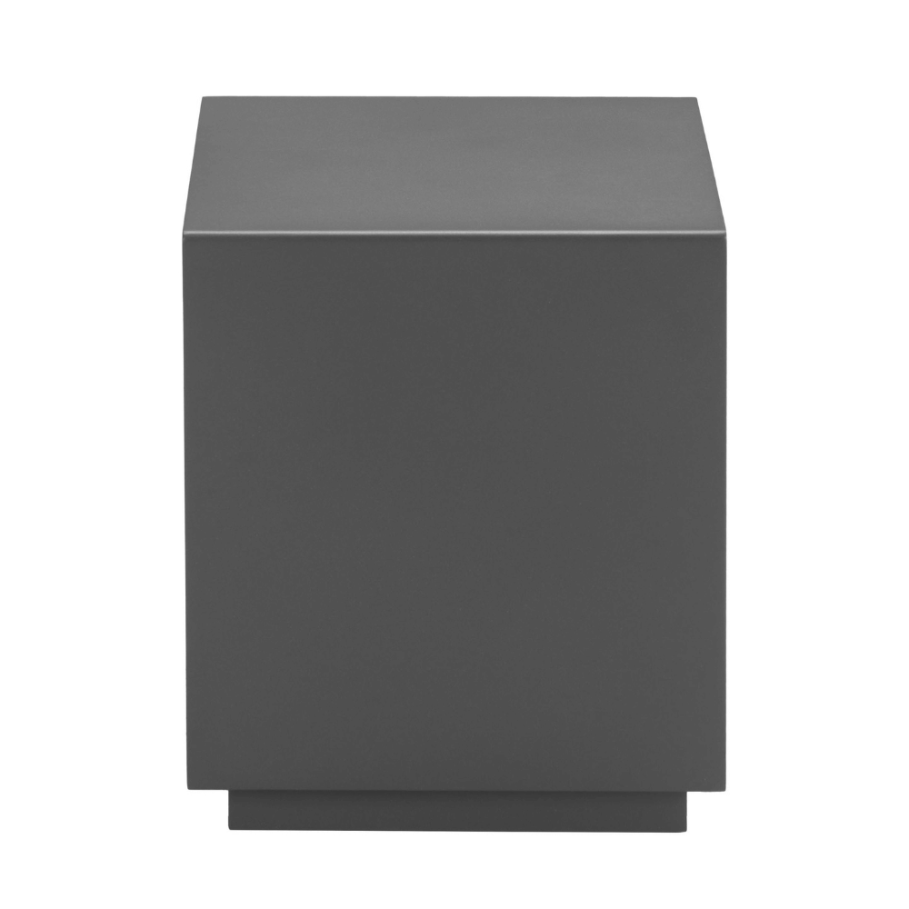 Kokos Side Table Charcoal - Elite Maison