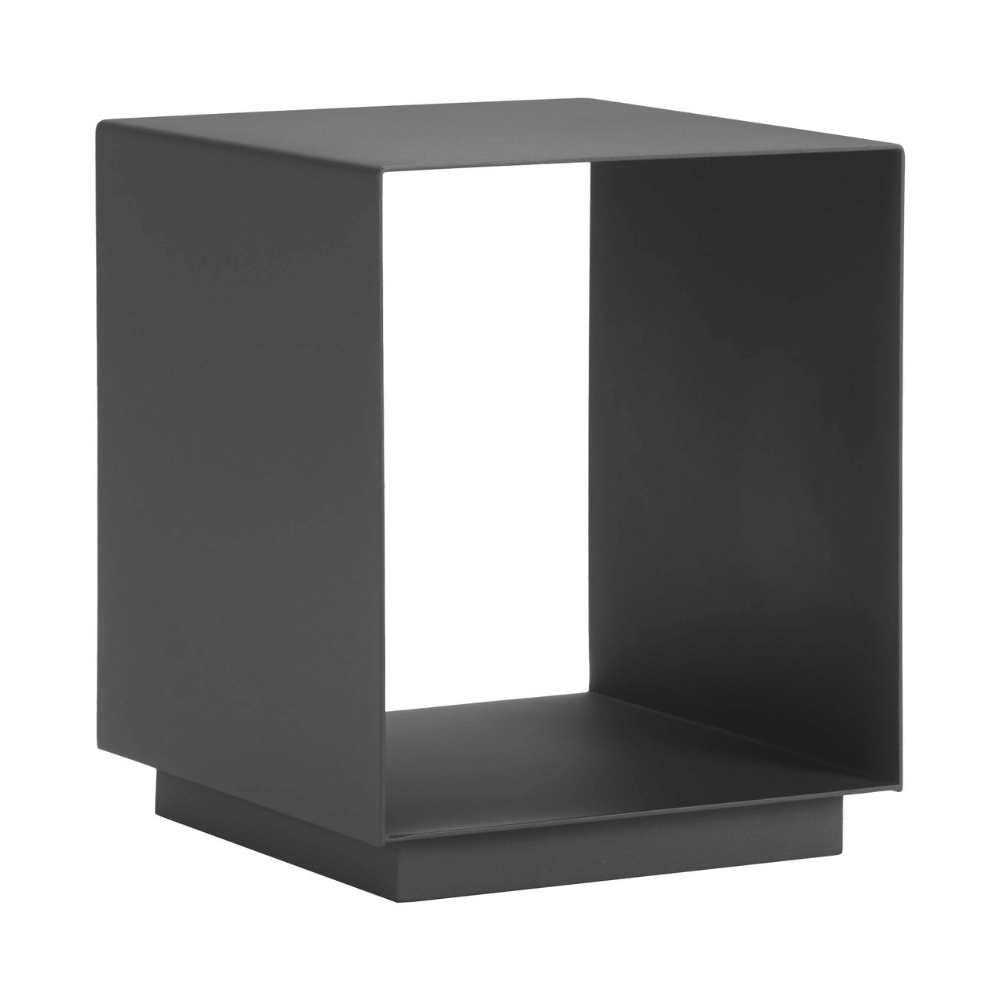 Kokos Side Table Charcoal - Elite Maison