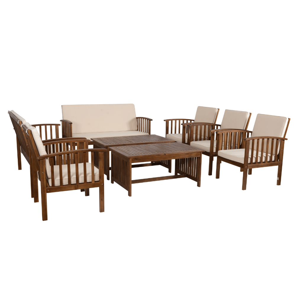 Kailani 8PC Outdoor Chat Set