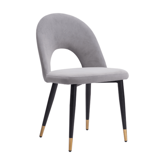 Menlo Dining Chair Gray - Set of 2 - Elite Maison