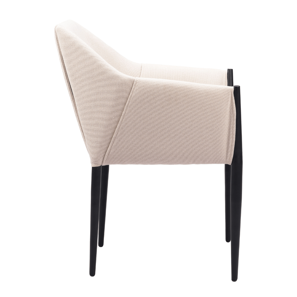 Andover Dining Chair Beige - Set of 2