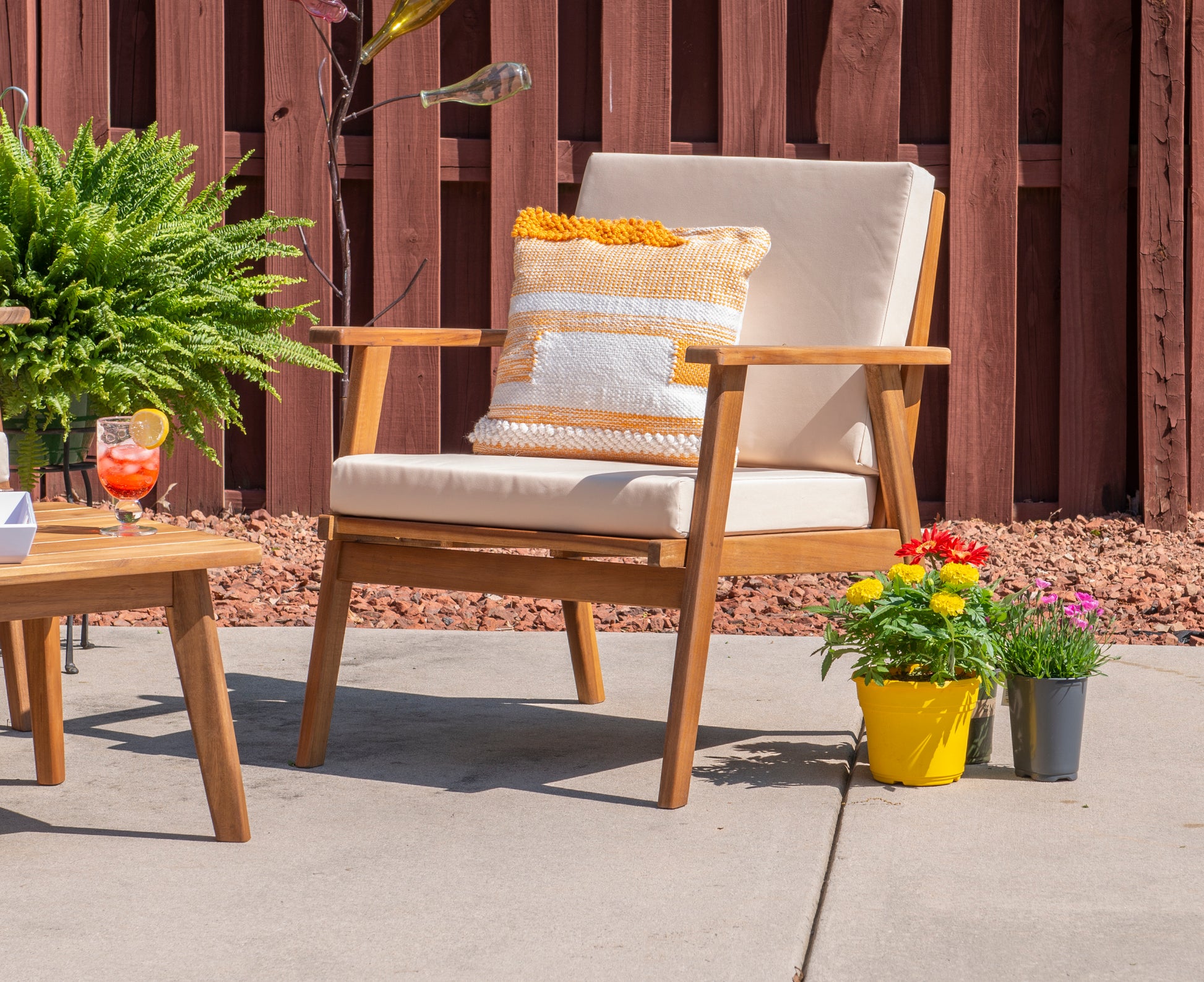 Cosgrove Patio Chat Set - Elite Maison