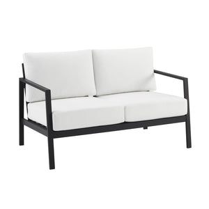 Alora Aluminum Natural Loveseat