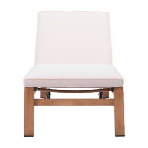 Cozumel Lounge Chair Beige & Natural - Elite Maison