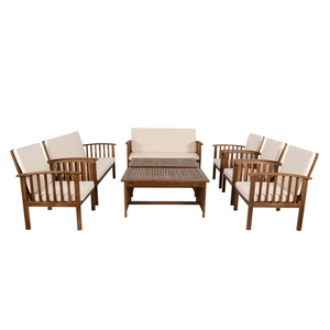 Kailani 8PC Outdoor Chat Set