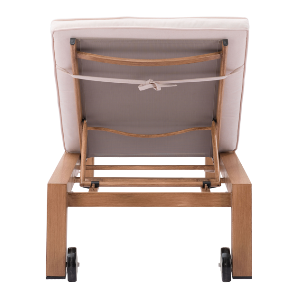 Cozumel Lounge Chair Beige & Natural - Elite Maison