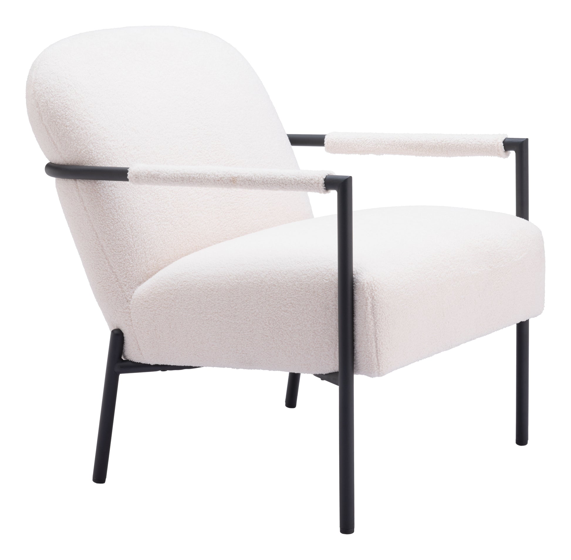 Chicago Accent Chair Ivory - Elite Maison