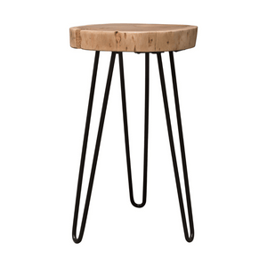 Joss Natural Acacia Accent Table