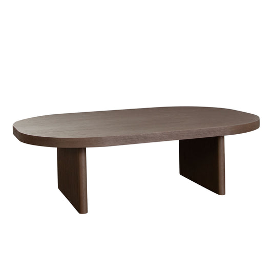 Aspen Oval Cocktail Table - Elite Maison