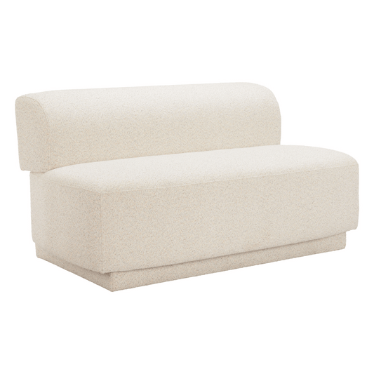 Anese Loveseat Multigrain Beige - Elite Maison