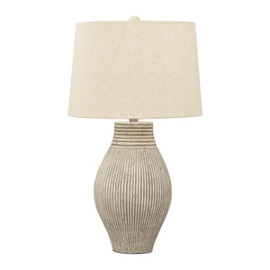 Papyrus Ribbed Table Lamp