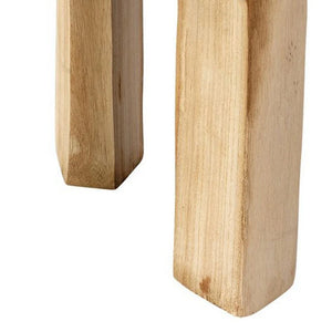 Paulownia Wood Stool Table - Elite Maison