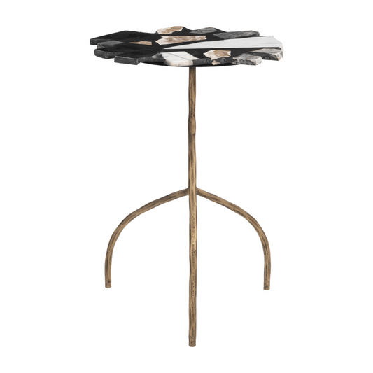 Baia Side Table Multicolor - Elite Maison