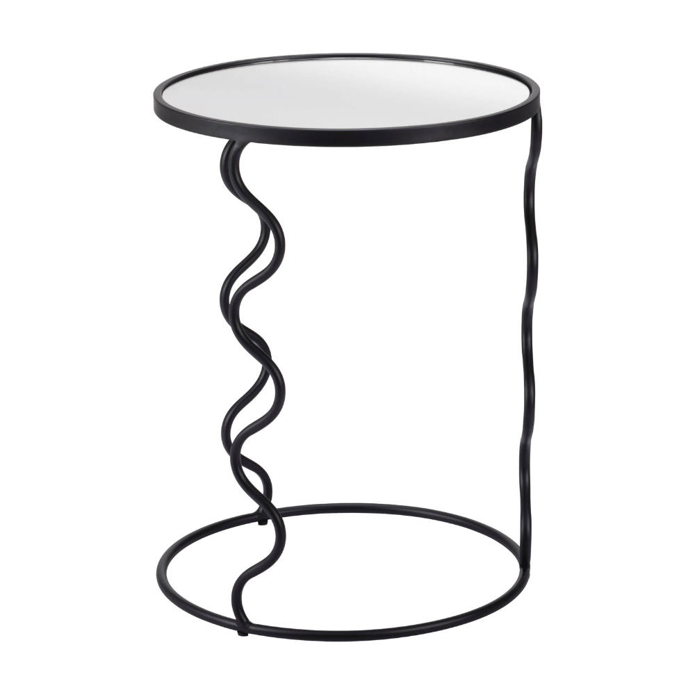 Bastia Side Table Black - Elite Maison