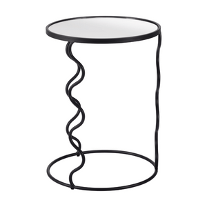 Bastia Side Table Black - Elite Maison