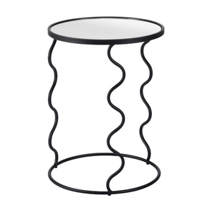 Bastia Side Table Black - Elite Maison