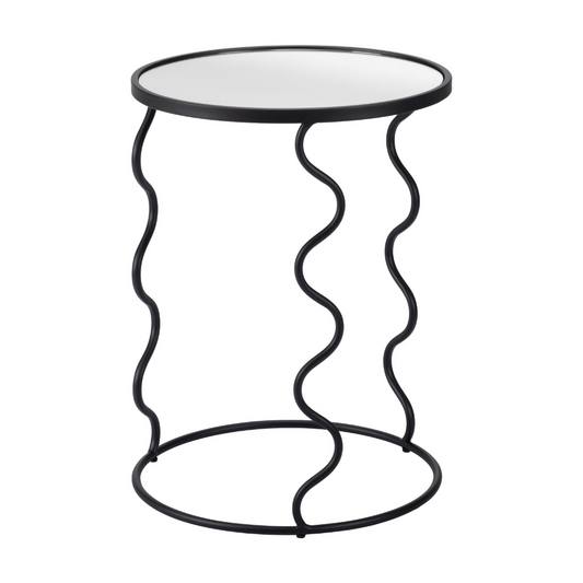 Bastia Side Table Black - Elite Maison