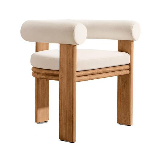 Bond Teak Outdoor Dining Armchair