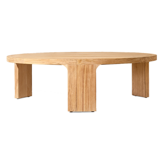 Bront Teak Outdoor Round Coffee Table