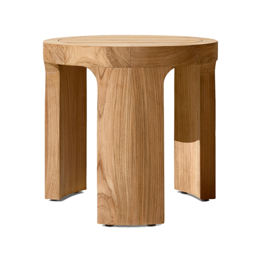 Bront Teak Outdoor Side Table