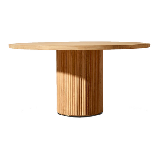 Antony Teak Round Outdoor Dining Table