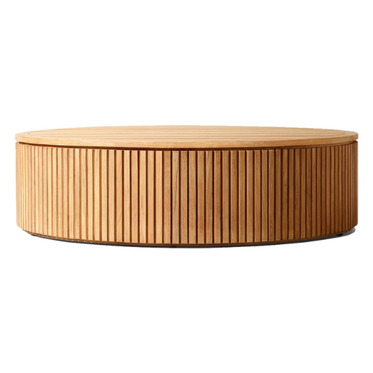 Antony Teak Round Outdoor Coffee Table